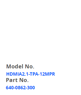 HDMIA2.1-TPA-12MPR