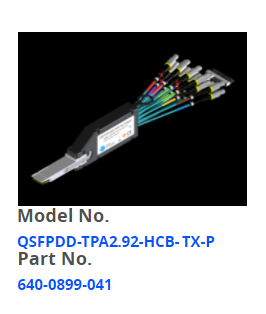 QSFPDD-TPA2.92-HCB-TX-P