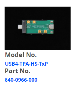 USB4-TPA-HS-TxP