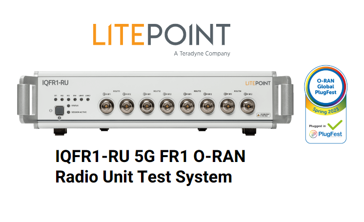 IQFR1-RU 5G FR1 O-RAN Radio Unit Test System
