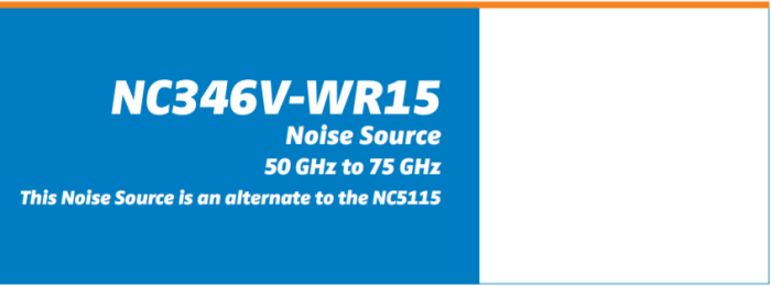 Noisecom NC346-V WR-15