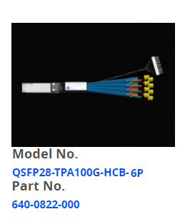 QSFP28-TPA100G-HCB-6P