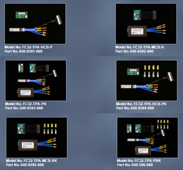 Wilder Fiber Channel 32 Test Adapter Kits
