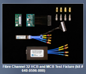 Wilder Fibre Channel 32 HCB and MCB Test Fixture