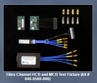 Wilder Fibre Channel HCB and MCB Test Fixture