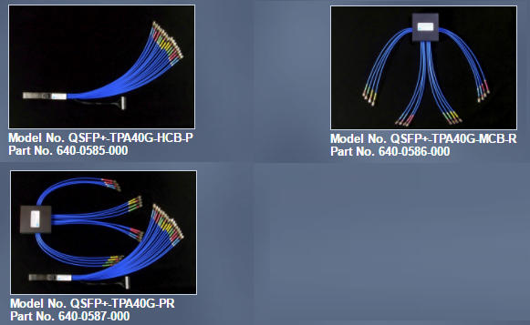 Wilder QSFP+ 40Gbps Test Adapter Kits
