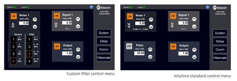 UFX7000B GUI